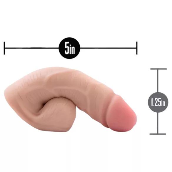 Blush Performance - élethű packer műpénisz (testszínű, 13 cm)
