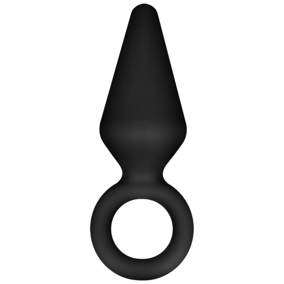 Anal Adventures Platinum S - anál plug (fekete) - kicsi