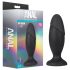 Anal Adventures Platinum Rocket - nagy anál plug (fekete)