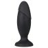 Anal Adventures Platinum Rocket - nagy anál plug (fekete)