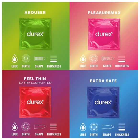 Durex Surprise Me - óvszer csomag (40db)