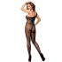 Subblime 952037 - strasszos necc overál - (fekete) - S-L
