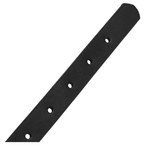 Latetobed - szájpecek itatóval BDSM játékhoz (fekete)