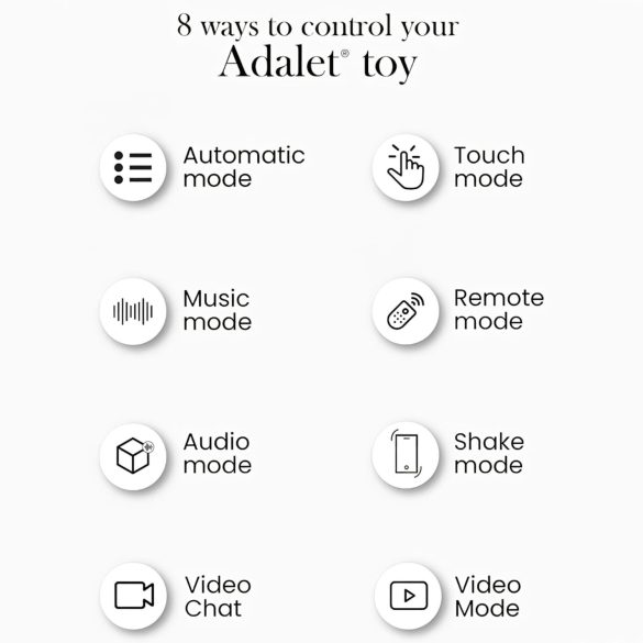 Adalet Gently - okos G-pont és prosztata vibrátor (pink)