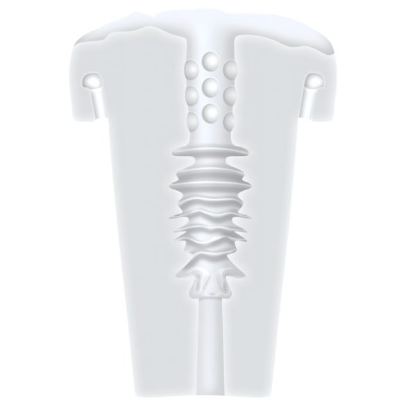 Zero Tolerance - akkus rezgő-szívó maszturbátor (átlátszó)