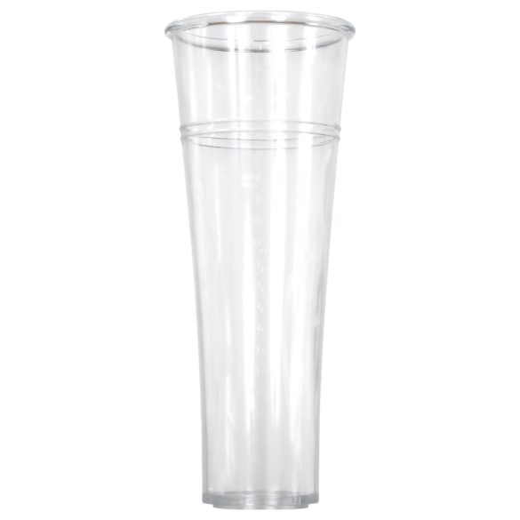 Zero Tolerance - akkus rezgő-szívó maszturbátor (átlátszó)