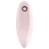 Playboy Palm - akkus, vízálló 2in1 csikló vibrátor (pink)