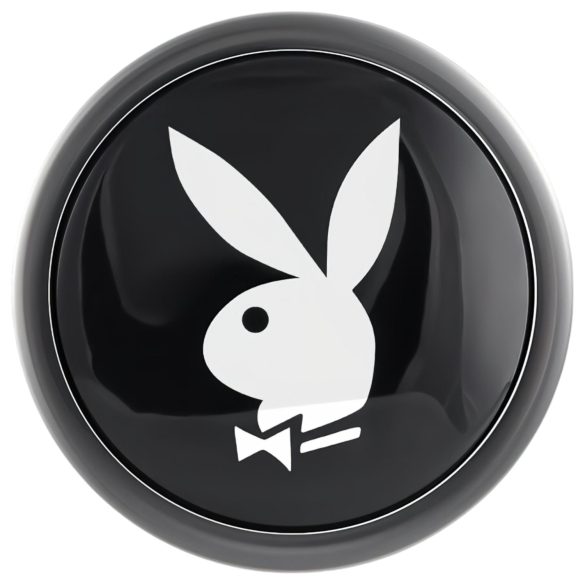 Playboy Tux - butt plug - kicsi (ezüst)