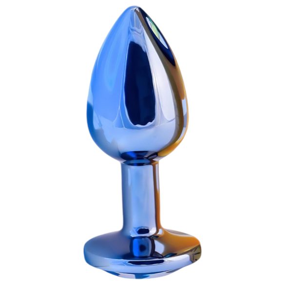 Playboy Tux - butt plug - kicsi (ezüst)