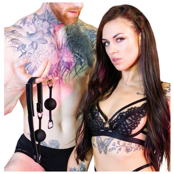 Sei Mio - szájpecek szett - 2 részes (fekete)