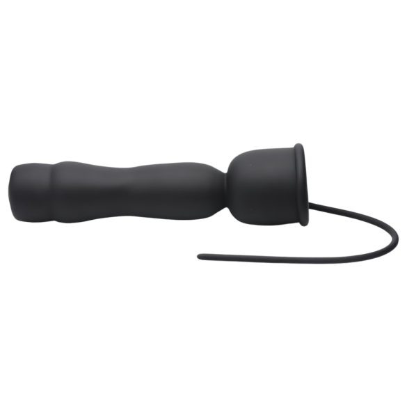 Trinity Vibes - 2in1 dilator és makkvibrátor (fekete)