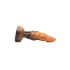 Creature Cocks Ravager - textúrált szilikon dildó - 20cm (narancs)