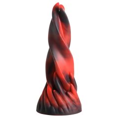 Creature Cocks Hell Kiss - csavart szilikon dildó - 19cm (piros)   Creature Cocks Hell Kiss - csavart szilikon dildó - 19cm (piros)