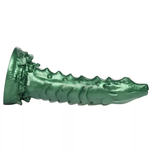Creature Cocks Cockness Monster - szilikon dildó (zöld)