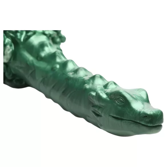 Creature Cocks Cockness Monster - szilikon dildó (zöld)