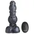 XR Brands Cyborg cock - lökő robotvibrátor távirányítóval (ezüst)