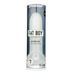 Fat Boy Original Ultra Fat - péniszköpeny (19cm) - fehér
