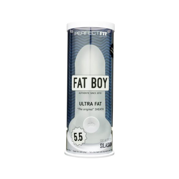 Fat Boy Original Ultra Fat - péniszköpeny (15cm) - fehér