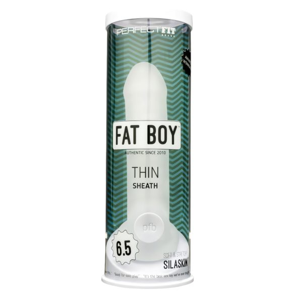 Fat Boy Thin - péniszköpeny (17cm) - fehér