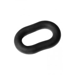  Perfect Fit Ultra Wrap 6 - vastag péniszgyűrű - fekete (15cm)