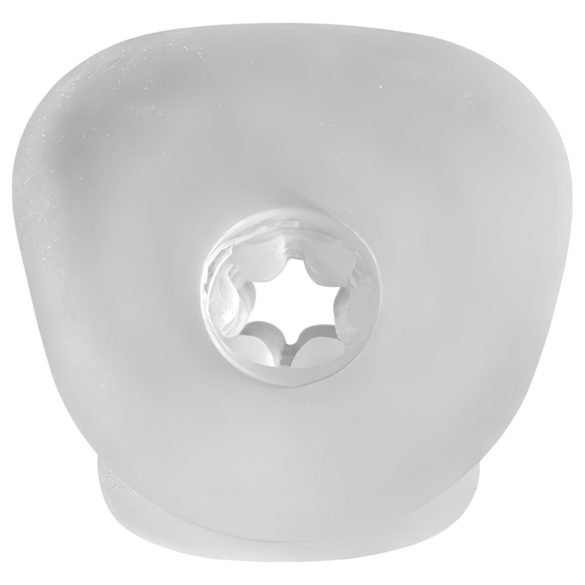 Perfect Fit Breeder - nyitott péniszköpeny (fehér)