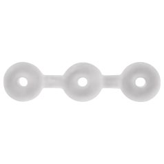 Perfect Fit Triple - péniszgyűrű trió (fehér) Perfect Fit Triple - péniszgyűrű trió (fehér)