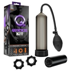 Quickie Kit - péniszpumpa szett - vastag (4 részes) Quickie Kit - péniszpumpa szett - vastag (4 részes)