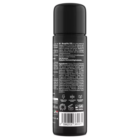 Intimateline Boyglide XXL - bőrfeszesítő intim masszázskrém (100 ml)