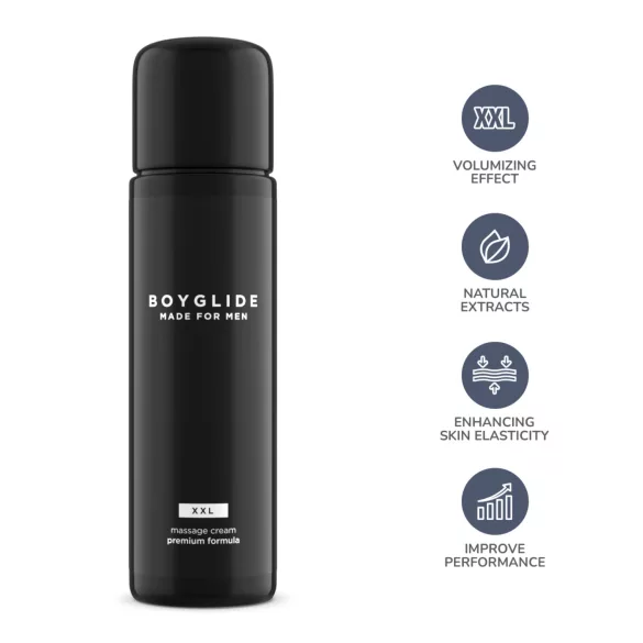 Intimateline Boyglide XXL - bőrfeszesítő intim masszázskrém (100 ml)