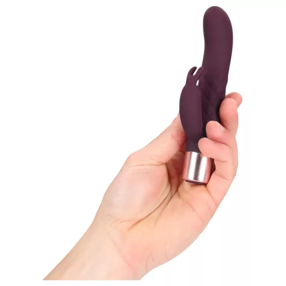 Loveline - mini nyuszis, csiklókaros vibrátor (piros)
