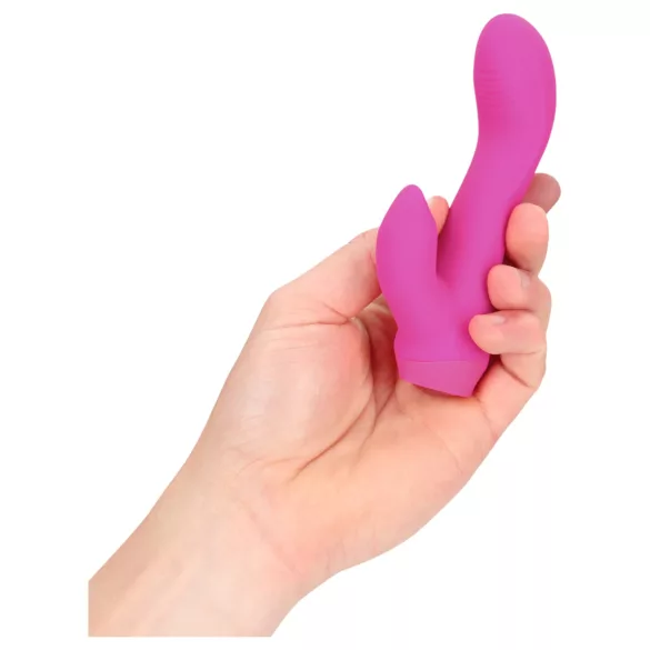Loveline - íves nyuszis, csiklókaros mini vibrátor (rózsaszín)