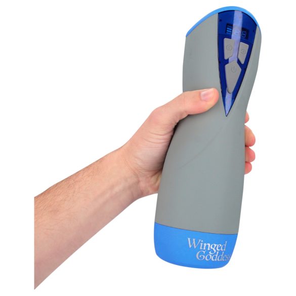 Masturs Eloa - szívó-rezgő AR maszturbátor (szürke)