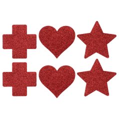 Le Désir - bimbómatrica szett - 3 pár (piros)