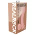 RealRock - dupla sűrűségű élethű vibrátor (testszínű) - 18 cm