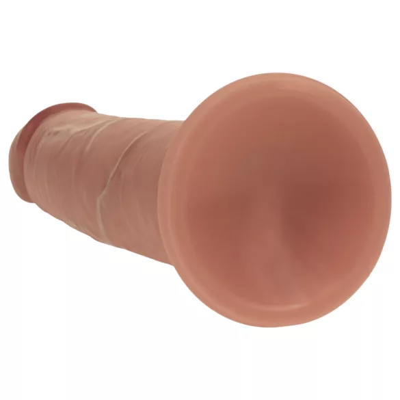 RealRock - dupla sűrűségű élethű dildó (napbarnított, 15,5 cm)