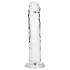 RealRock - élethű dildó tapadókoronggal (átlátszó) - 12,7 cm
