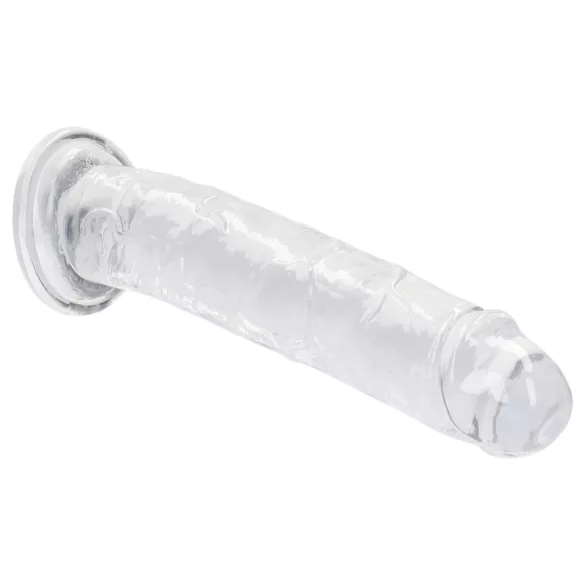 RealRock - élethű dildó tapadókoronggal (átlátszó) - 12,7 cm
