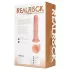 RealRock - élethű tapadókorongos vibrátor (natúr, 20,5 cm)