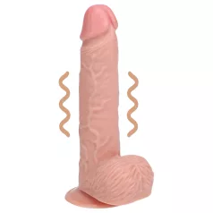   RealRock - natúr élethű, tapadókorongos vibrátor (18 cm)