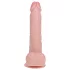 RealRock - natúr élethű, tapadókorongos vibrátor (18 cm)