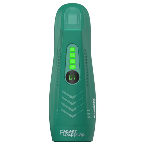 Masturs Ayla - nyögő szívó-rezgő AR maszturbátor (zöld)