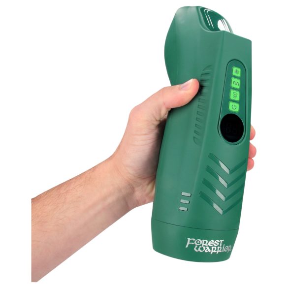 Masturs Ayla - nyögő szívó-rezgő AR maszturbátor (zöld)