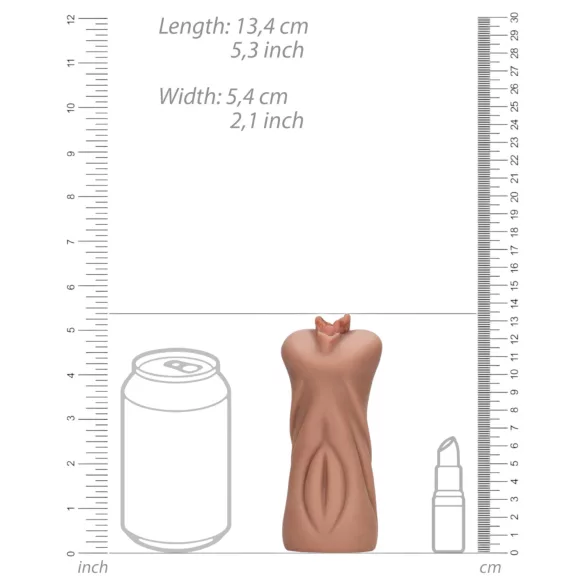 S-Line Nurse - élethű műpunci, maszturbátor férfiaknak (napbarnított)