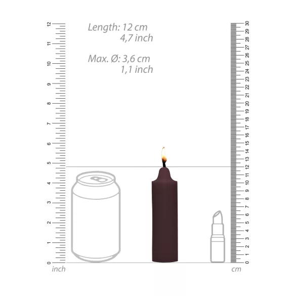 Ouch Chocolate - paraffin testgyertya csoki illattal (100g)