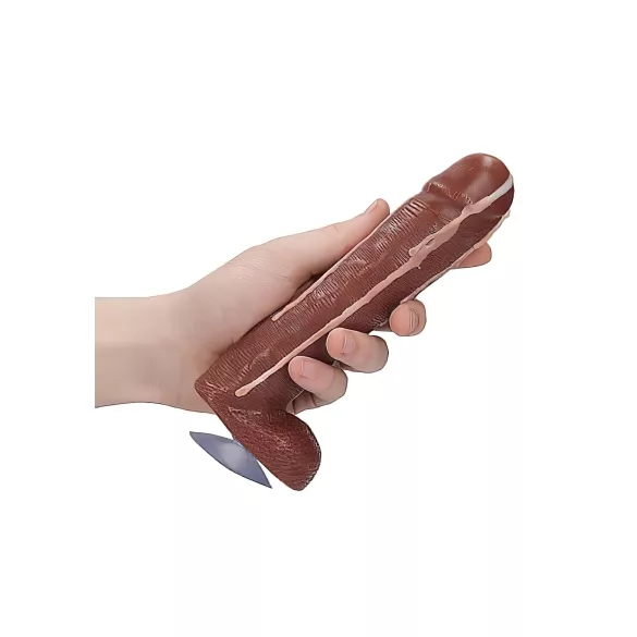 S-Line - Dicky Cum - szappan pénisz herékkel (barna, 250 g)