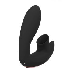   Irresistible Desirable - akkus G-pont vibrátor és csiklóizgató egyben (fekete)