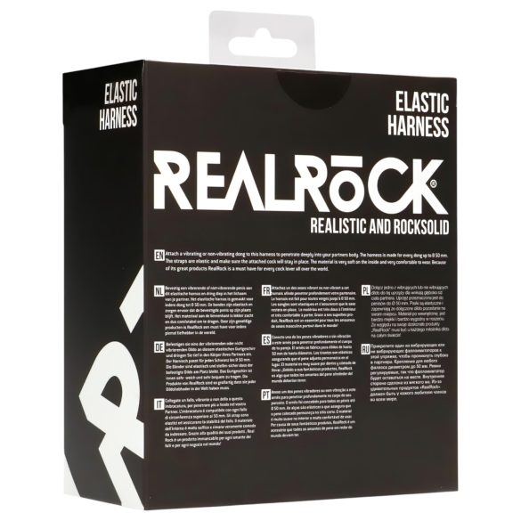 RealRock Elastic - alsó, felcsatolható termékhez (fekete)