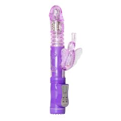 Easytoys Butterfly - forgó-lökő vibrátor (lila) Easytoys Butterfly - forgó-lökő vibrátor (lila)