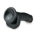 Easytoys - tapadókorongos, herés dildó (15cm) - fekete