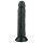 Easytoys - tapadókorongos élethű dildó (20,5cm) - fekete